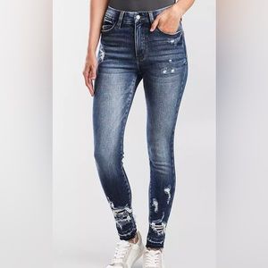 KanCan High Rise Ankle Skinny